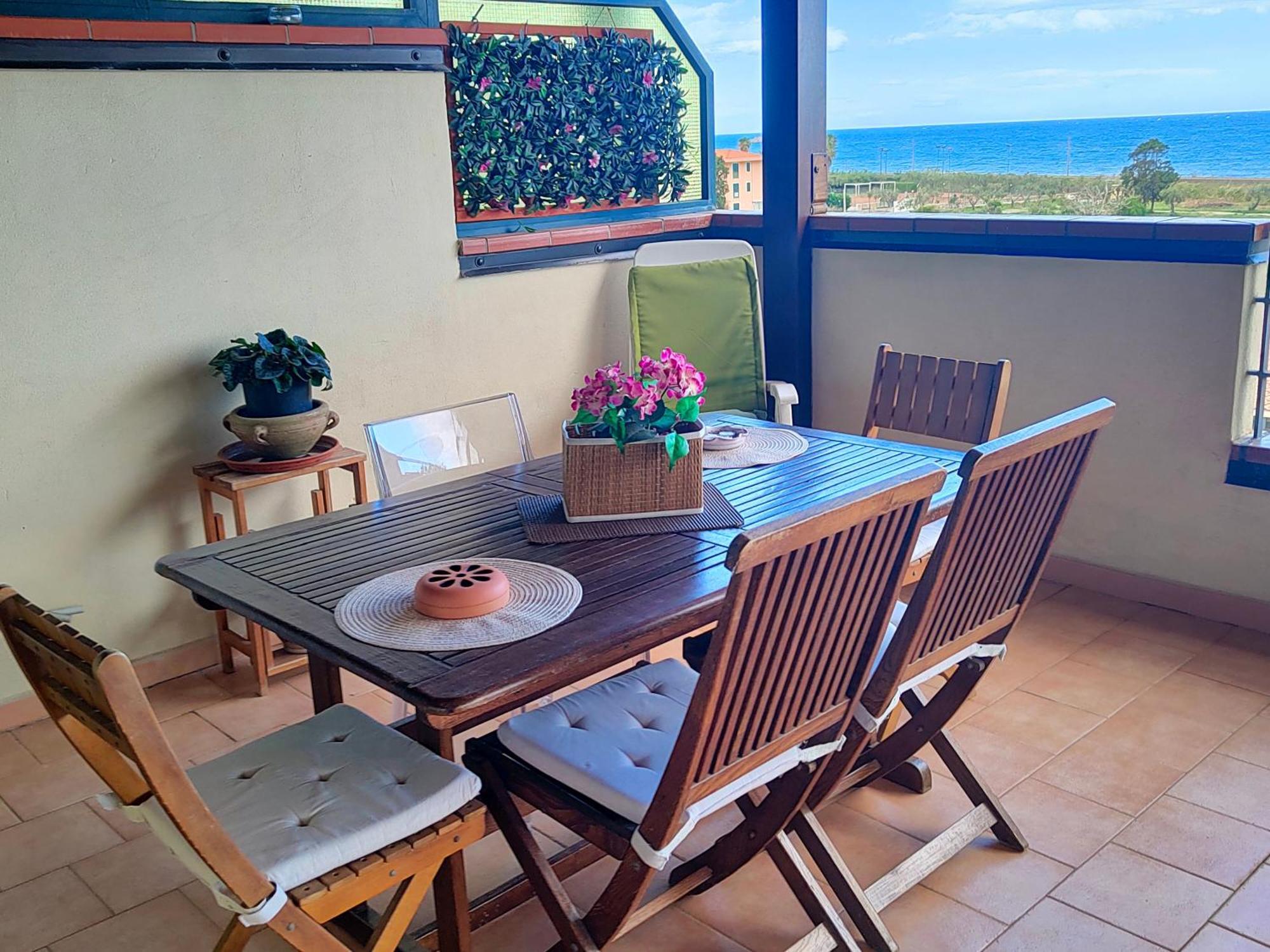 "Appartamento Del Mare Gliaca" Con Vista Isole Eolie,Ampia Terrazza,Wifi E Parcheggio Privato Gratuito Piraino Exterior foto