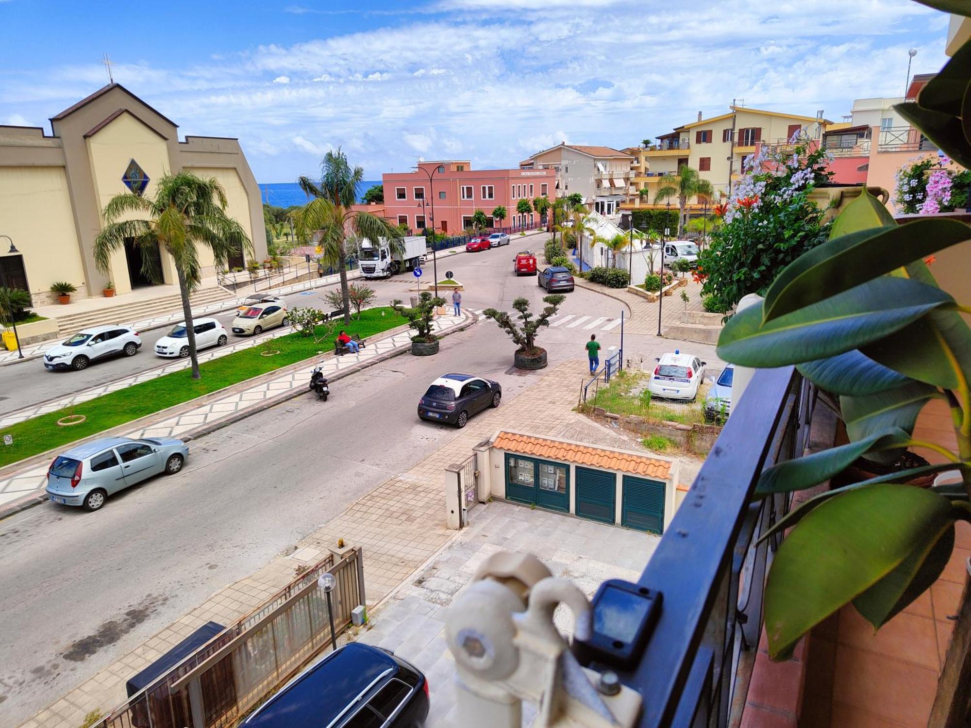 "Appartamento Del Mare Gliaca" Con Vista Isole Eolie,Ampia Terrazza,Wifi E Parcheggio Privato Gratuito Piraino Exterior foto